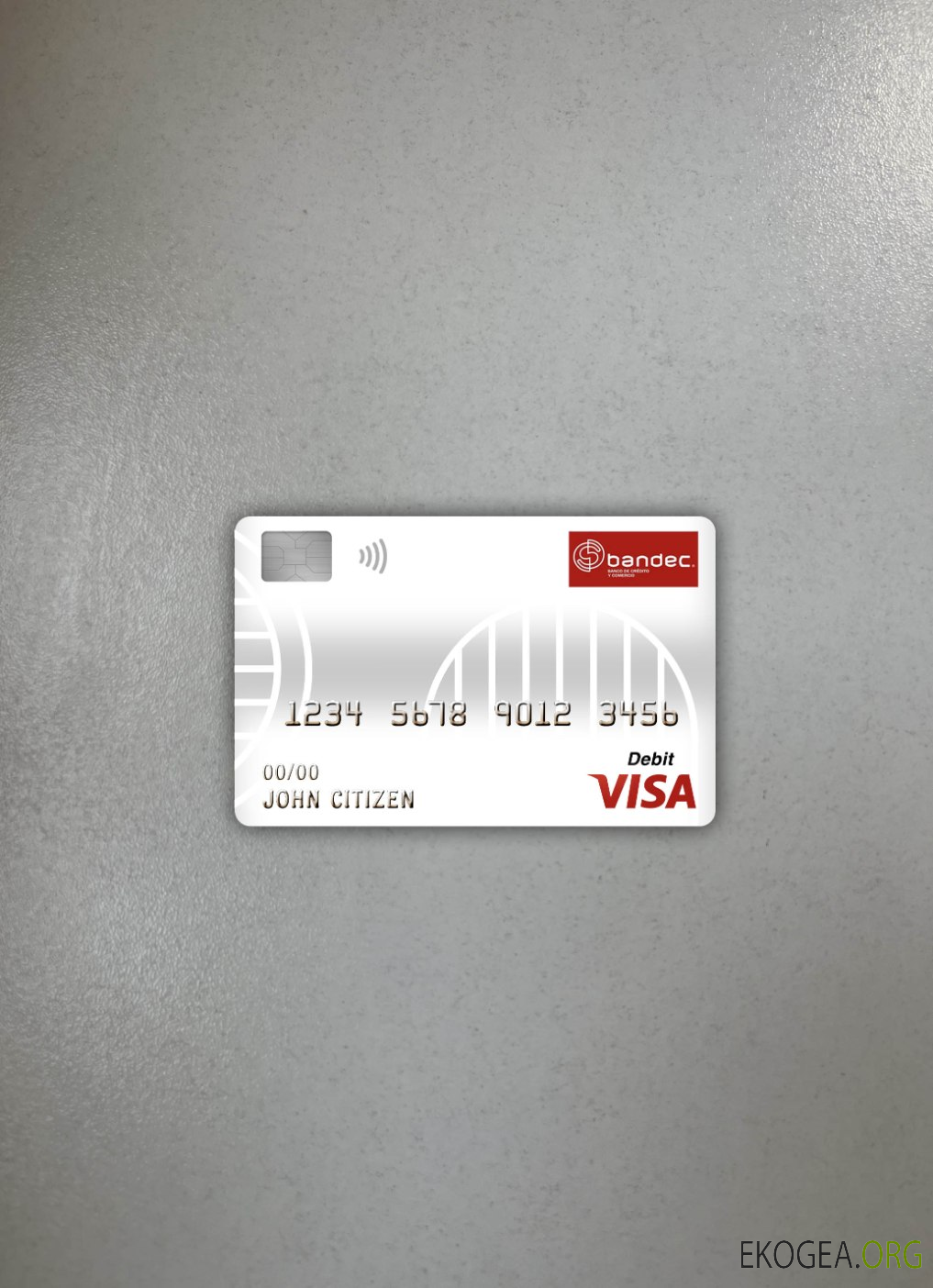 Cuba Bandec banco de credito y comercio bank visa carte de débit photolook ,